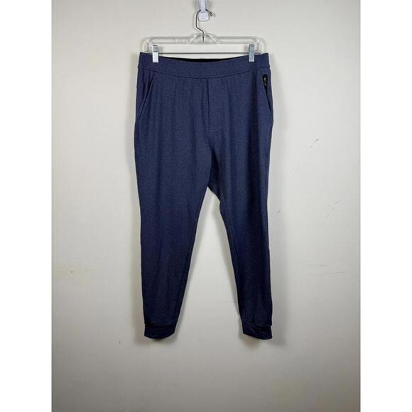 Public Rec Weekender Pant 32x30 Heather Blue Jogger Sweatpants Lounge Stretch - Picture 1 of 6